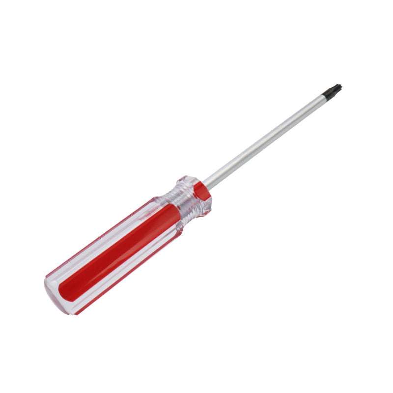 Antrader T20 5mm Magnetic Tip Plastic Grip Torx Security Screwdriver 100mm Long - Image 1